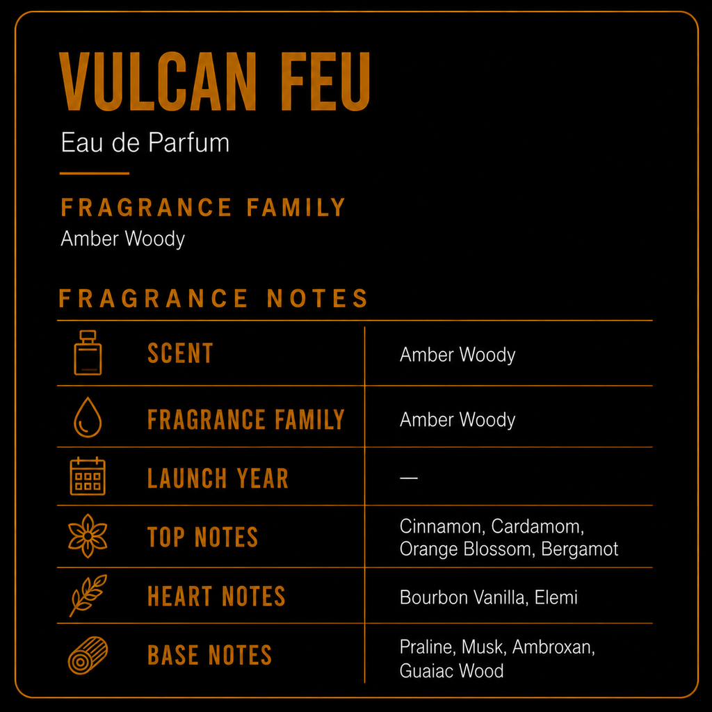 French Avenue  Unisex Vulcan Feu EDP Spray 3.38 oz Fragrances